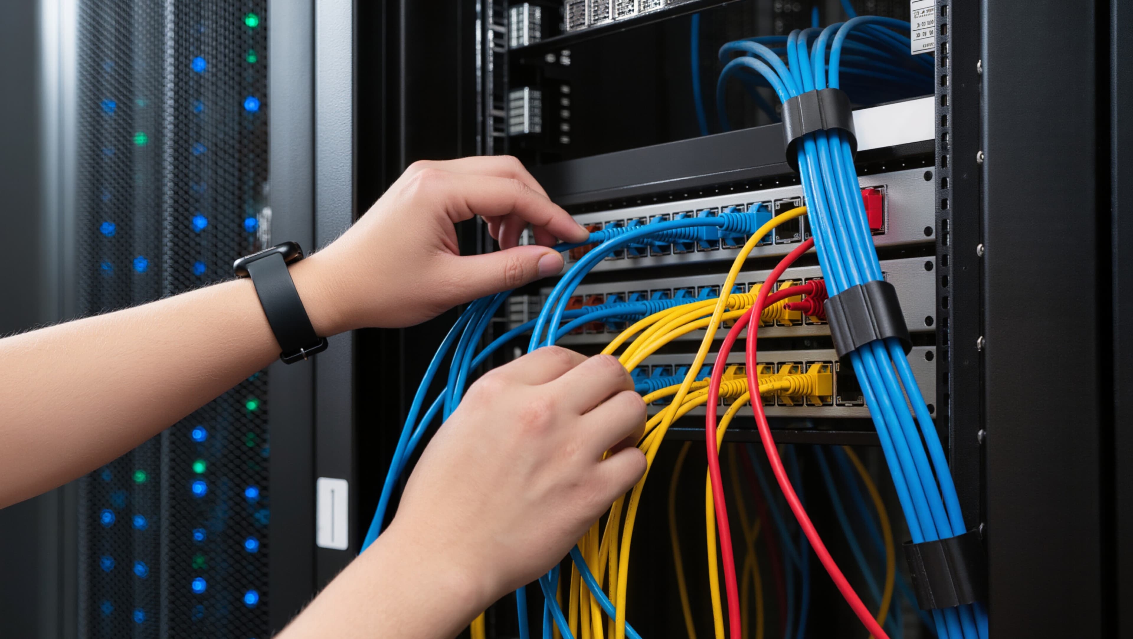 Managed IT — Netzwerk-Verkabelung