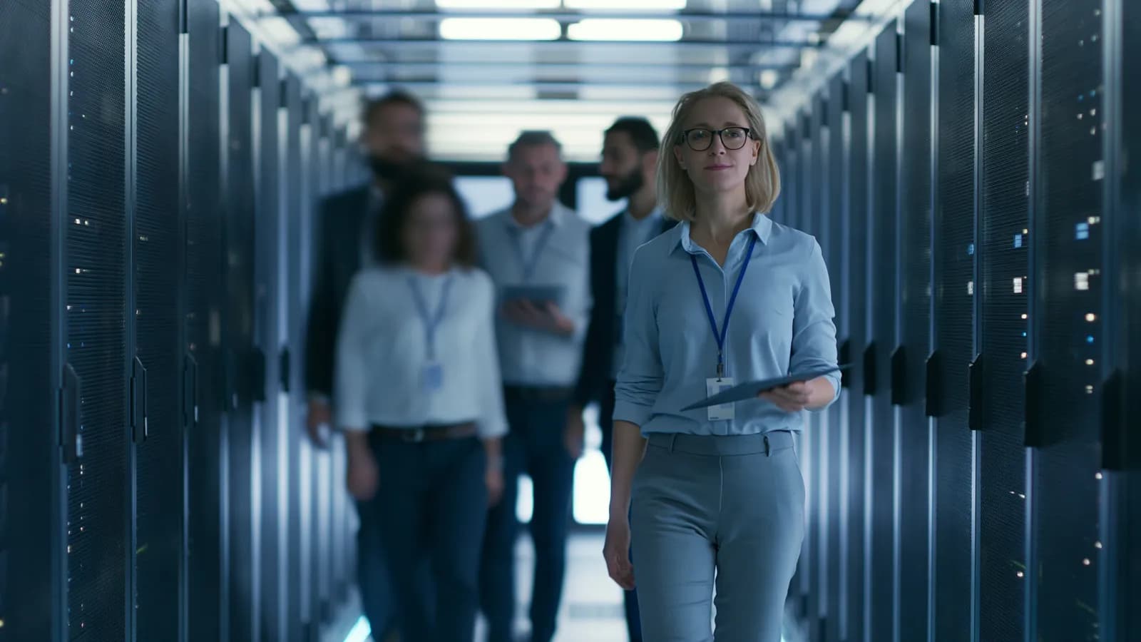 Unser Team im deutschen Rechenzentrum, eigener Betrieb der JTL-Hosting-Infrastruktur
